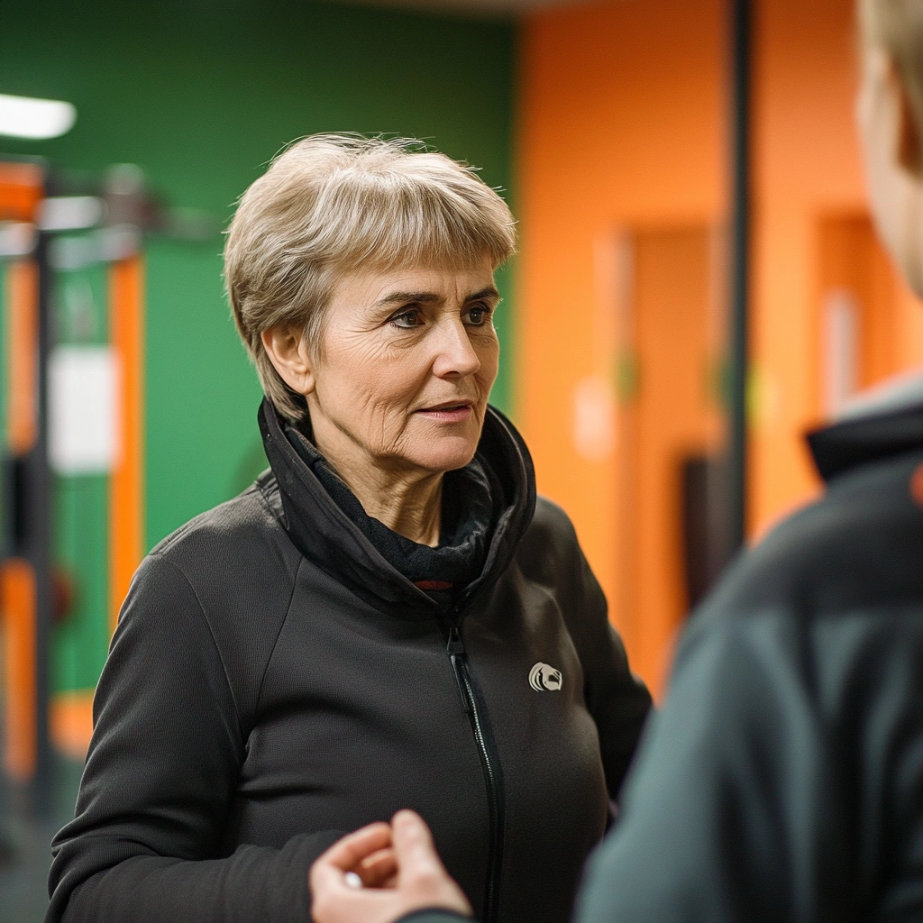 Консультація з тренером для літніх людей